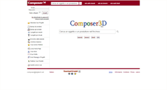 Desktop Screenshot of composer3d.it