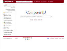 Tablet Screenshot of composer3d.it